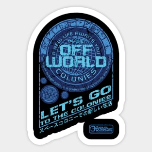 Off World Sticker